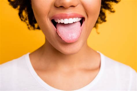 While there is significant variability in the length of the <strong>tongue</strong> among. . Cumshots on tongue